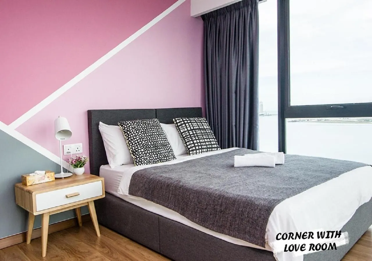 Apartment Rumahku Gurney With 270 Degree Sea View George Town